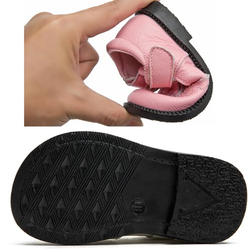 DADAWEN Toddler Girls Mary Jane Flats Dress Shoes Comfort Oxfords Wedding Church Party Dress Shoe School Uniform Shoes Loafer Flats3