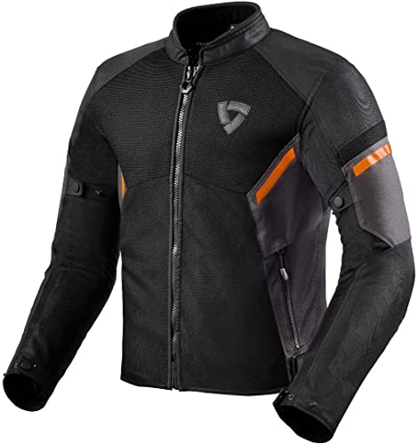 Chaqueta DE Hombre REVIT GT-R Air 3 Negro Naranja Flu Talla L