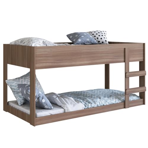 Consejos para Comprar Precio de Literas en Coppel comprados en linea. 41 Kingshouse | Litera Doble Individual – Cama con Escalera – para Niños, Adolescentes y Adultos – Litera Infantil Armable – Ideal para Recámara - Color Madera