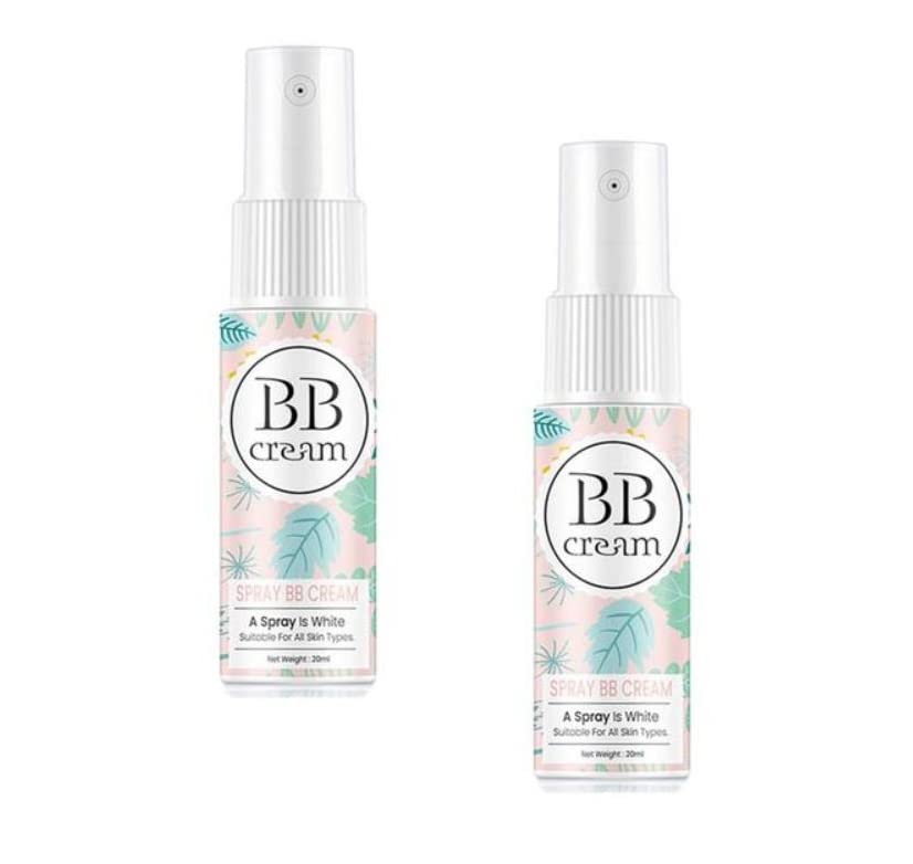 ZeroLuxury 20ml Whitening BB Spray Cream Concealer Portable Moisturising Liquid Foundation Brighten Skin Tone Makeup Tool Korean Cosmetics(Pack of 2)-image-34