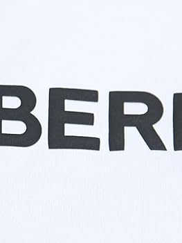 Amazon | [BURBERRY] (バーバリー) ロゴプリント コットン 半袖