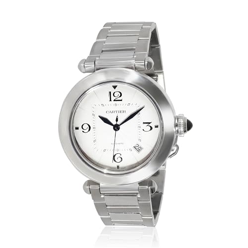 Cartier, Pre-Loved Pasha de Cartier Watch, 7.50, Stainless Steel