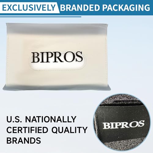 Bipros B01 Car Tissue Holder - Tissue Holder For Car With High-End Lotion Tissues,Car Napkin Holder,Napkin Holder For Car,Car Visor Tissue Dispenser,Leather Tissue Holder In Car thumb #5