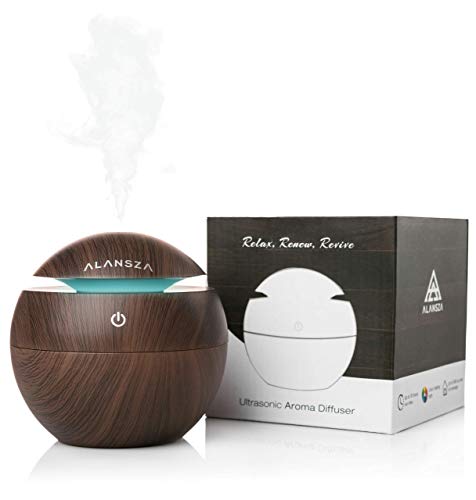 130ml Air Diffuser for Essential Oils | Ultrasonic Cool Mist Air Humidifier |