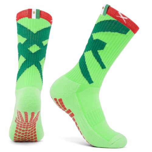 Image of Lux Dual Grip Soccer Socks for Men & Women - DualGrip Engineered for Performance & Comfort - Anti-Slip Grip Socks for Soccer