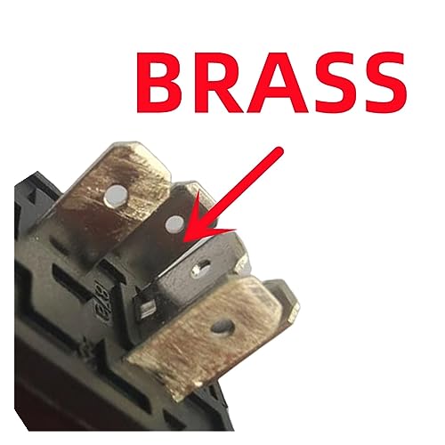 Relé automotriz 5 pines con conector robusto y pines de latón 3