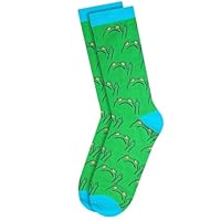 Grindstore Twisted Soles Frog Off Novelty Adult Socks (1 Pair) Size UK 8-12
