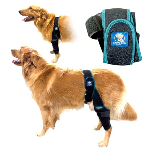 Image of Dog Knee Brace Adjustable Front Hind Leg Brace for Cruciate Ligament Injury, Luxating Patella, Torn ACL