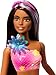 Bundle of Barbie Mermaid with Surprise Magic Blooming Flowers & Long Blonde Hair with Pink Highlights + Barbie Mermaid with Surprise Magic Blooming Flowers & Long Brown Hair with Purple Highlights