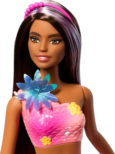 Barbie Meerjungfrau Puppen mit Magic Flowers Überraschung – Ansicht 5