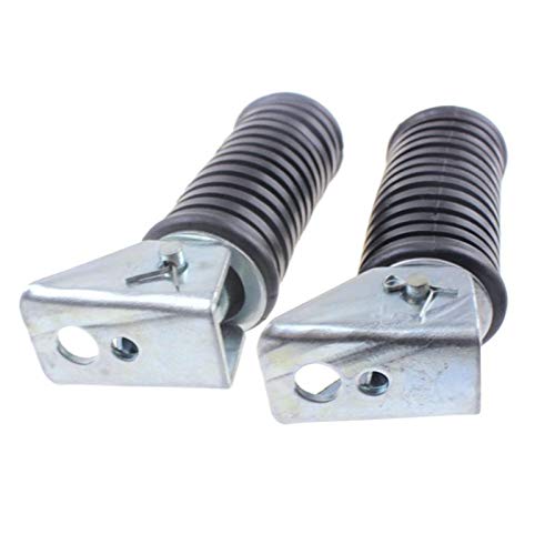 Coppia Di Pedane Poggiapiedi Passeggero Posteriore Per Motocicletta Per Suzuki Gn125 Qj25 Gs125 Gt125 5 95063395