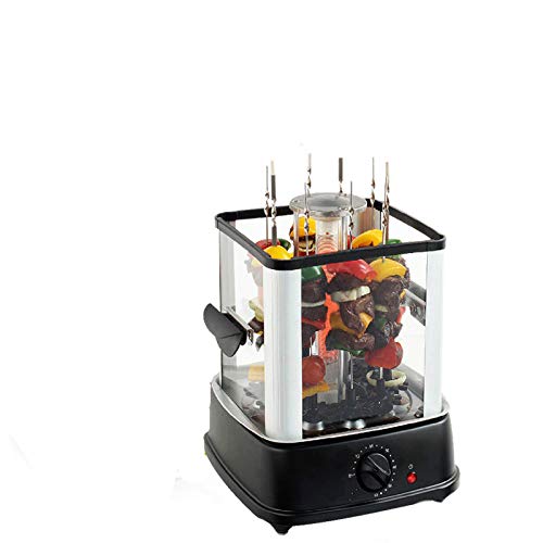 xunlei bbq barbecue grill Ac220-240v 50-60hz 800w Power Automatic Baking Machine Smoke Free Barbecue Grill Rotary Bbq Machine