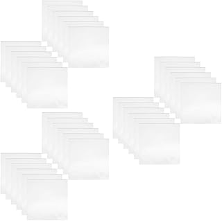 LIFKOME 75 Peças Saco De Proteção De Registros Revestimento Transparente Disco De Vinil Chiodos Manga Externa De Vinil Mangas De Registro Capas Externas De Álbuns De Vinil Plástico