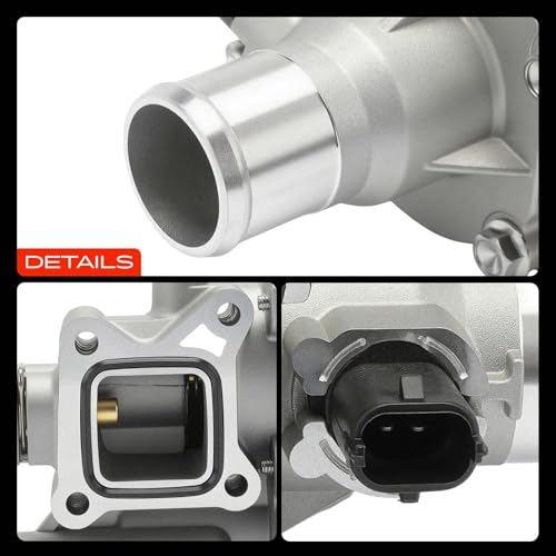 A-Premium Upgraded Aluminum Engine Coolant Thermostat Housing Assembly by A-Premium - Used condition - Image 9