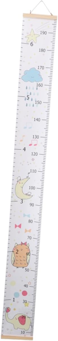 ERINGOGOChildren Height Measurement Ruler Growth Chart Art Hanging Ruler Kids Height Measurement Ruler Tennis Racket Bag Home Decoration Kids Decor Baby Wall Hanging Applique
