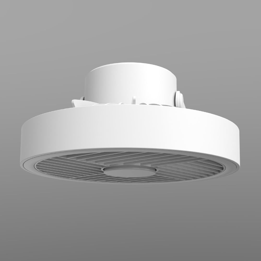 Ventilador LED con aspas retráctiles Nestera Eco Blanco CCT Dim (45W
