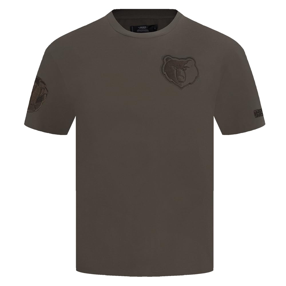 PRO Standard Men's NBA Neutral Short Sleeve Tee, Dark Taupe