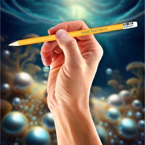 Image of Pencils | Super Fun Unicorn & Space Cartoon Theme Dark Lead Pencils for Kids | HB Writing Pencils for Girls & Boys | School & Return Gift Stationery. (Pearl Pencil (100))