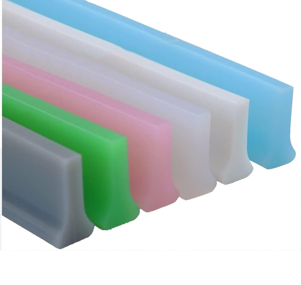 Bande de retenue d'eau pliable transparente 3m pour étanchéité de douche