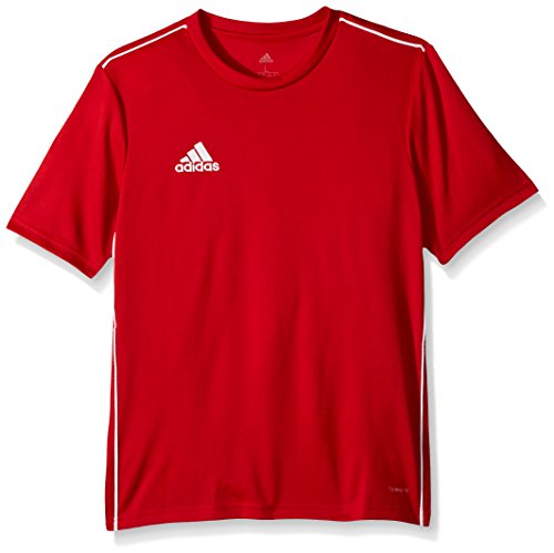 adidas Juniors' Core 18 Training Soccer Jersey