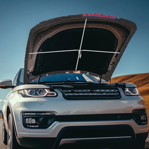 Image of USA 250 Years Hood Covers for Cars Front Hood Cover with Elastic Band Patriotic Car Bonnet Banner UV Resistance Engine Cover Vehicle Decoration Auto Accessory