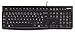 Produktbild Logitech K120 Kabelgebundene Tastatur für Windows, Belgisches AZERTY-Layout - Schwarz