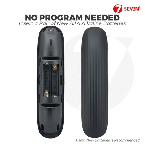 Image of 7SEVEN Compatible with Vu Google Smart Tv Remote Suitable for Original Model 43CA 65CA 43VIBE 50VIBE 55VIBE 65VIBE Vibe Tv and Premium Series QLED UHD 4K Television, No Voice Command Feature