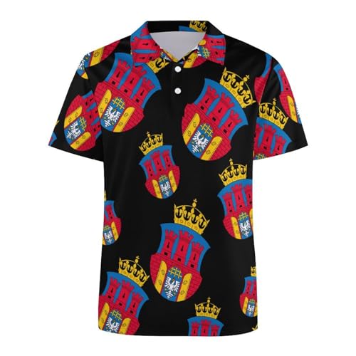 Polo de manga corta para mujer de Cracovia transpirable casual 5