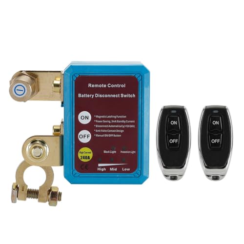 Interrupteur déconnexion batterie 12V 24V voiture universel fuite