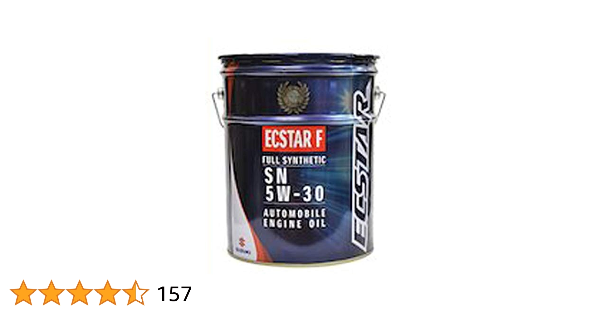 スズキ エクスターＦ ＳＮ ５Ｗ３０ ２０Ｌ ECSTAR F スズキ 純正 エンジンオイル SN 5W-30 20L エクスターF 5W30