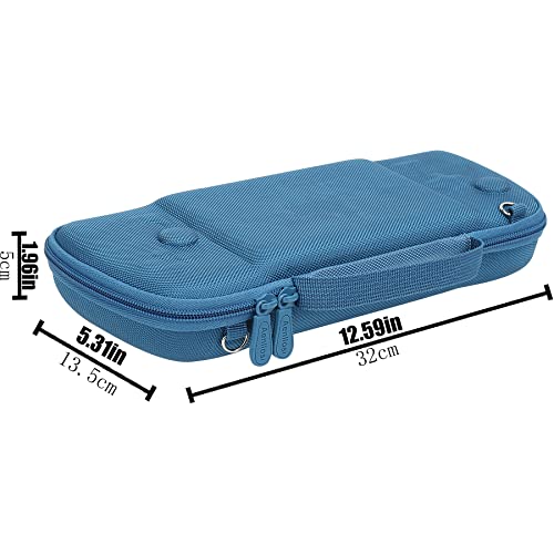 Image of Aenllosi Hard Case for Hori Nintendo Switch Split Pad Pro Controller，Blue | EVA hard shell, Water-resistant design, Dust-resistant design, Impact-resistant design