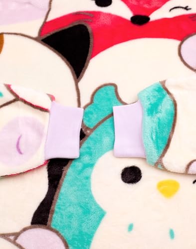 Pull à capuche multicolore Squishmallows pour cocooning et télétravail - 6