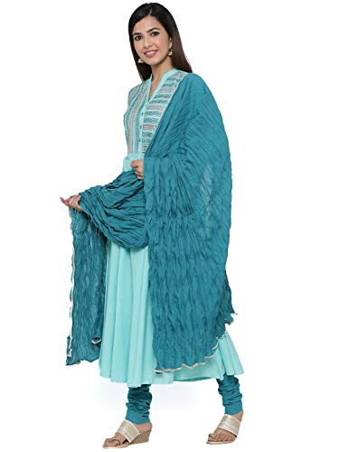 Image of Jaipur Kurti Women's Cotton Anarkali Salwar Suit Set