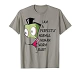Invader Zim I Am Perfectly Normal Human Worm Baby Portrait T-Shirt