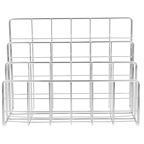 jojofuny デスク用ファイルフォルダーオーガナイザー 多機能コンパートメント付き 書類整理ラック 頑丈で省スペース設計 オフィスや家用メ