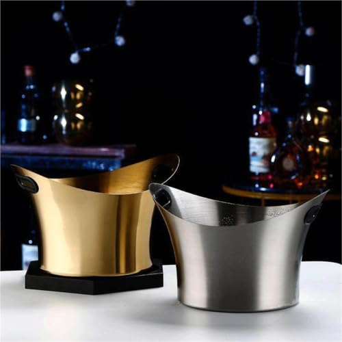Cubo de hielo de acero inoxidable para evitar que tus bebidas se calienten 8