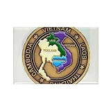 CafePress Vietnam Laos, Cambodia, Thailand Rectangle Magnet, 3'x2' Refrigerator Magnet