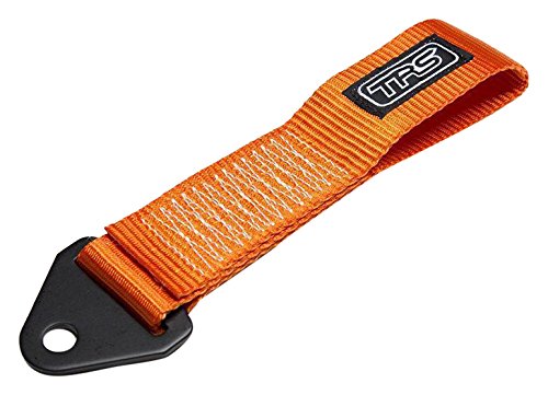 TRS-MOTORSPORT as Original TRS Abschleppschlaufe Bumper Tow Eye Loop Racing Orange