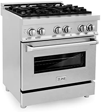 ZLINE 30 in. Professional Dual Fuel Range with Snow Finish Door (RA-SN-30) ZLINE 30 in. Professional Dual Fuel Range with Snow Finish Door (RA-SN-30)