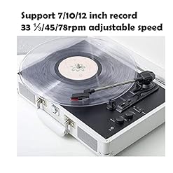Tourne-Disque, Valise pour Tourne-Disque avec Bluetooth Multifonction, Sortie Ligne RCA, entrée AUX, Sortie Audio 3,5 mm… - Les Beatles, Paul McCartney, John Lennon, RIngo Starr, George Harrison Tourne-Disque, Valise pour Tourne-Disque avec Bluetooth Multifonction, Sortie Ligne RCA, entrée AUX, Sortie Audio 3,5 mm… – Image 2