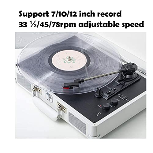 Tourne-Disque, Valise pour Tourne-Disque avec Bluetooth Multifonction, Sortie Ligne RCA, entrée AUX, Sortie Audio 3,5 mm… - Les Beatles, Paul McCartney, John Lennon, RIngo Starr, George Harrison Tourne-Disque, Valise pour Tourne-Disque avec Bluetooth Multifonction, Sortie Ligne RCA, entrée AUX, Sortie Audio 3,5 mm… – Image 3