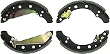 Bosch Automotive BS662L Blue Drum Brake Shoe Set - Compatible With Select Volkswagen Cabrio, Golf, Jetta; REAR