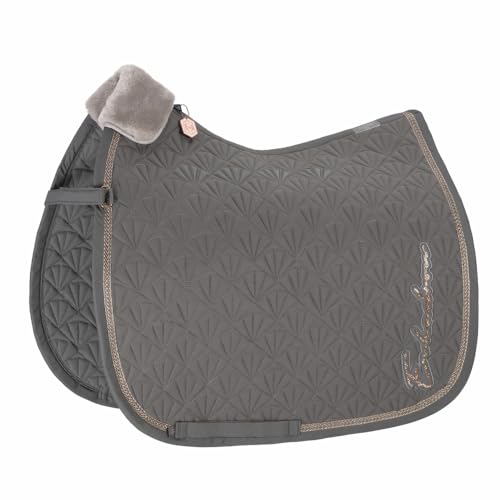Tapis de selle Eskadron Heritage Sparkle Peacock pour briller en reprise de dressage