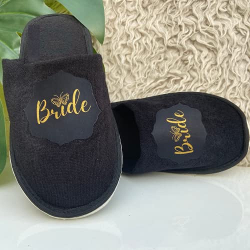 Image of BRIDE Home Slippers For Women And Props For Wedding Shoot & Gifting