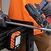 Klein Tools 54831MB MODbox Utility Cart, 2-Shelf Heavy Duty Rolling Tool Cart, 500-Pound Capacity, 6-Inch Wheels, for Jobsite, Warehouse