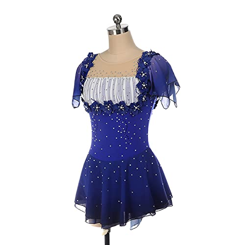 Robe de patinage artistique extensible et confortable pour éviter les irritations