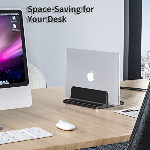 Support ordinateur portable bureau vertical double alu réglable pour Surface Lenovo - 7