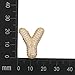 DIOWUS Bubble Letter Necklace Gold for Women，Charm Balloon Initial Letter Pendant Zirconia Inlaid Necklaces Fashion Gifts Jewelry (bubble letter-Y)