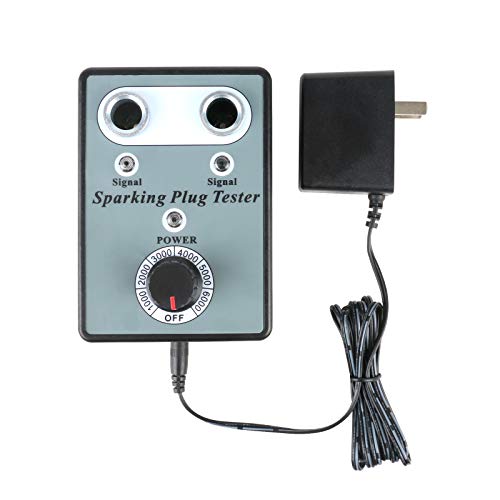 BELEY Double Holes Car Spark Plug Tester, Automotive Ignition Plugs Analyzer for Testing 12v Gasoline Vehicle