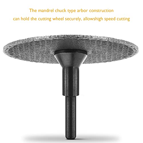 Mounting Mandrel For Cut-Off Wheels W/3/8" Arbor Hole, 11/4" Diameter Shank, 1/4" And 3/8" Arbor Size For Die Grinder Rotary Tool (4 Set) #TOP5